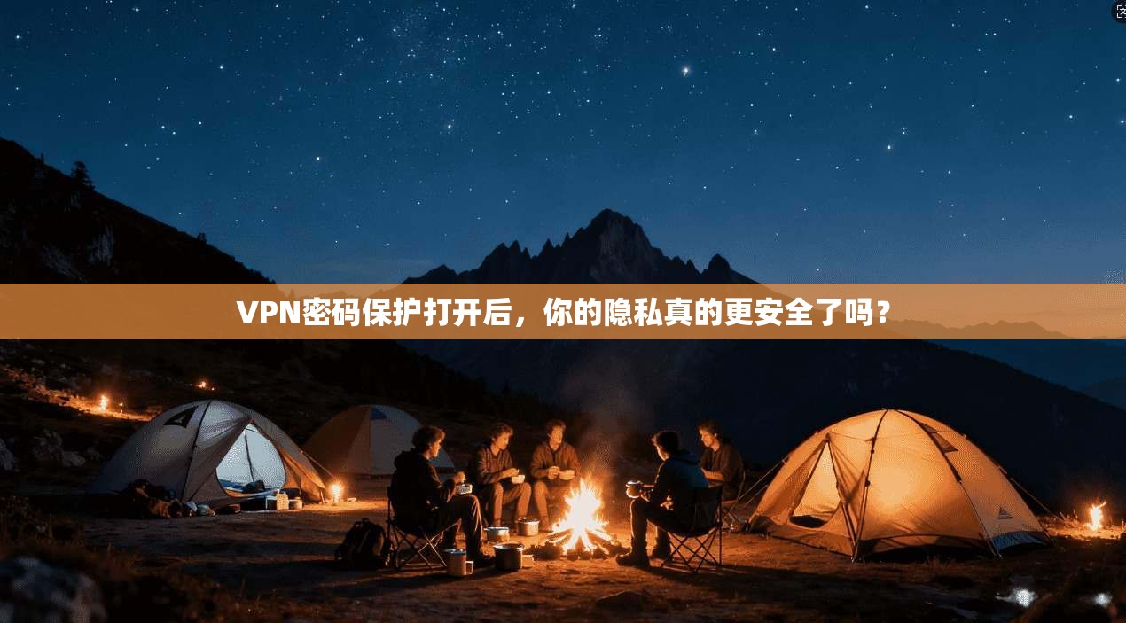 VPN密码保护打开后，你的隐私真的更安全了吗？