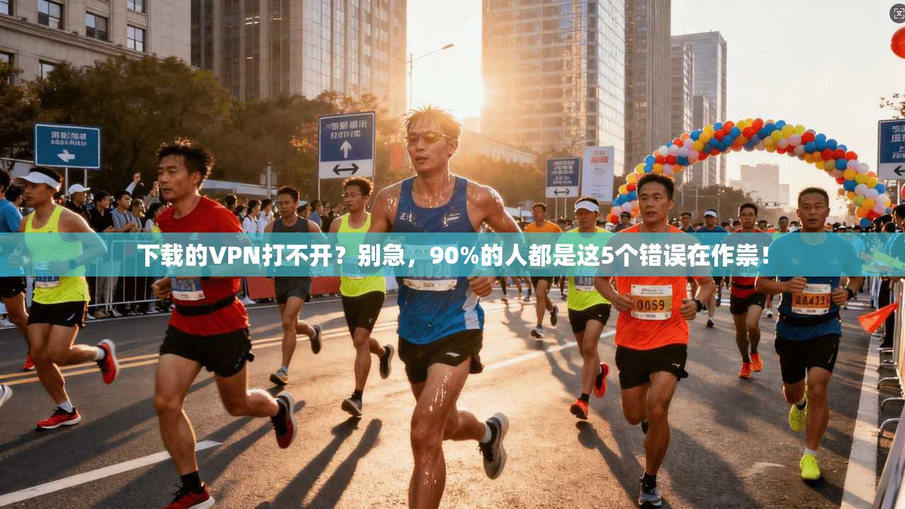 下载的VPN打不开？别急，90%的人都是这5个错误在作祟！