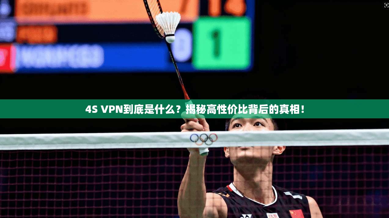 4S VPN到底是什么？揭秘高性价比背后的真相！