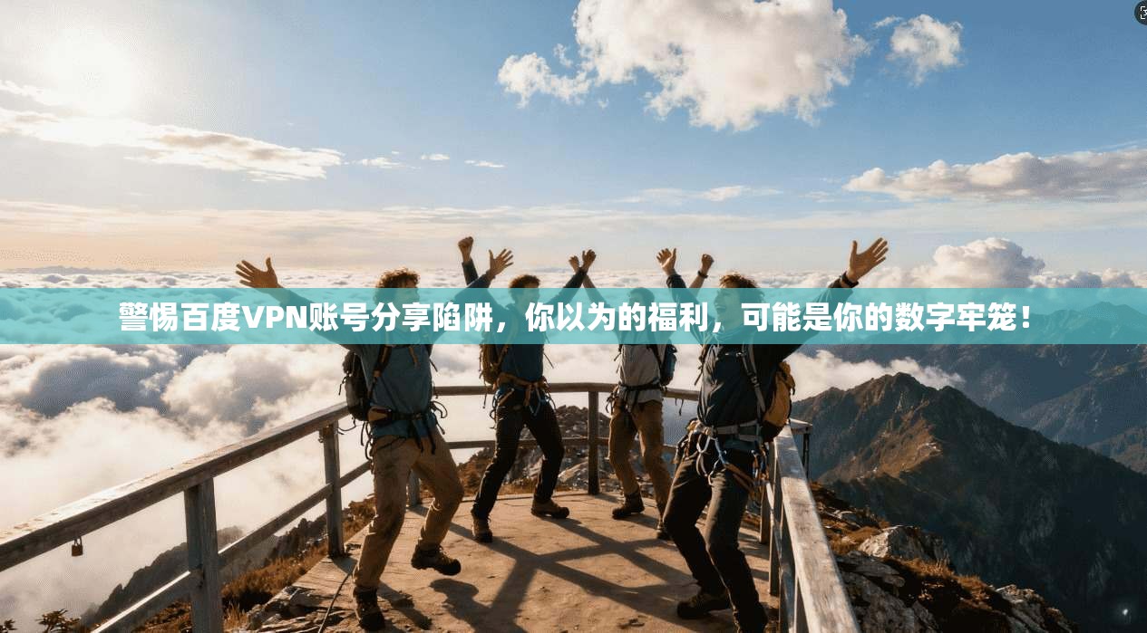 警惕百度VPN账号分享陷阱，你以为的福利，可能是你的数字牢笼！