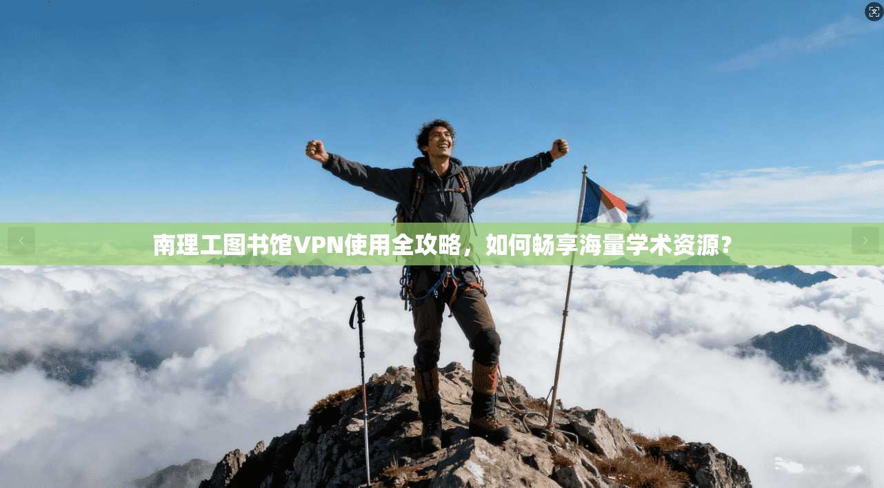 南理工图书馆VPN使用全攻略，如何畅享海量学术资源？