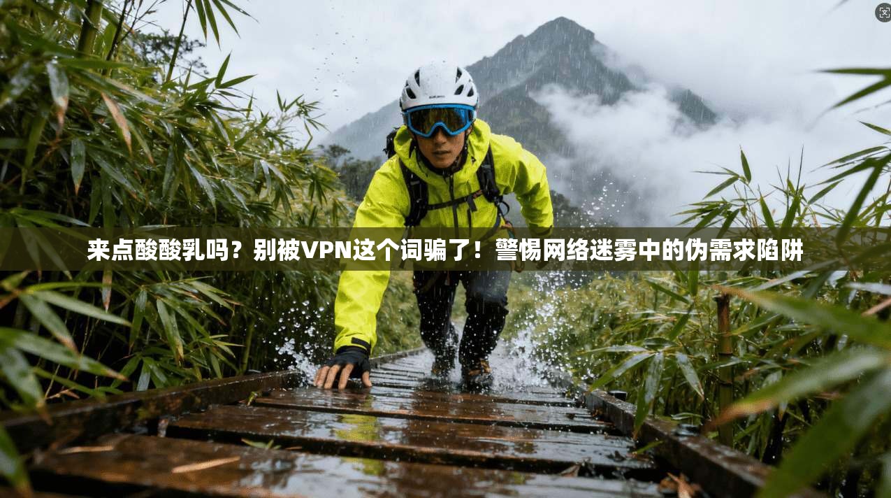 来点酸酸乳吗？别被VPN这个词骗了！警惕网络迷雾中的伪需求陷阱
