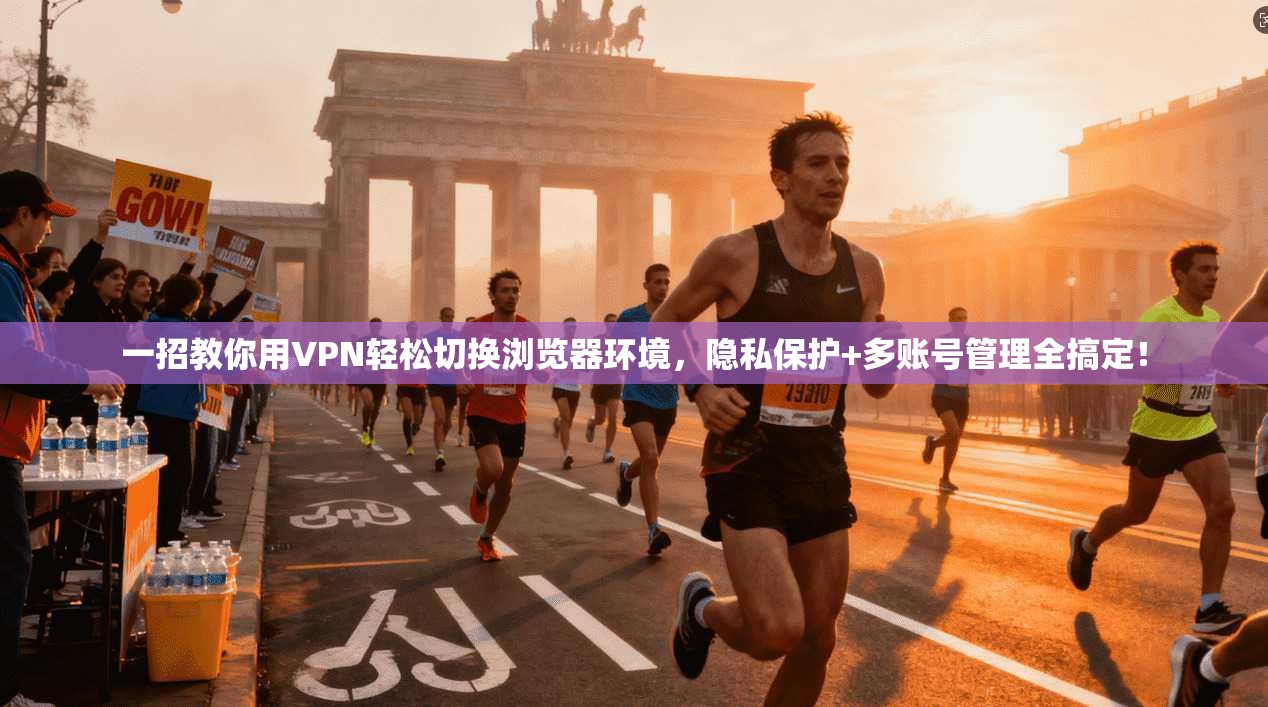一招教你用VPN轻松切换浏览器环境，隐私保护+多账号管理全搞定！