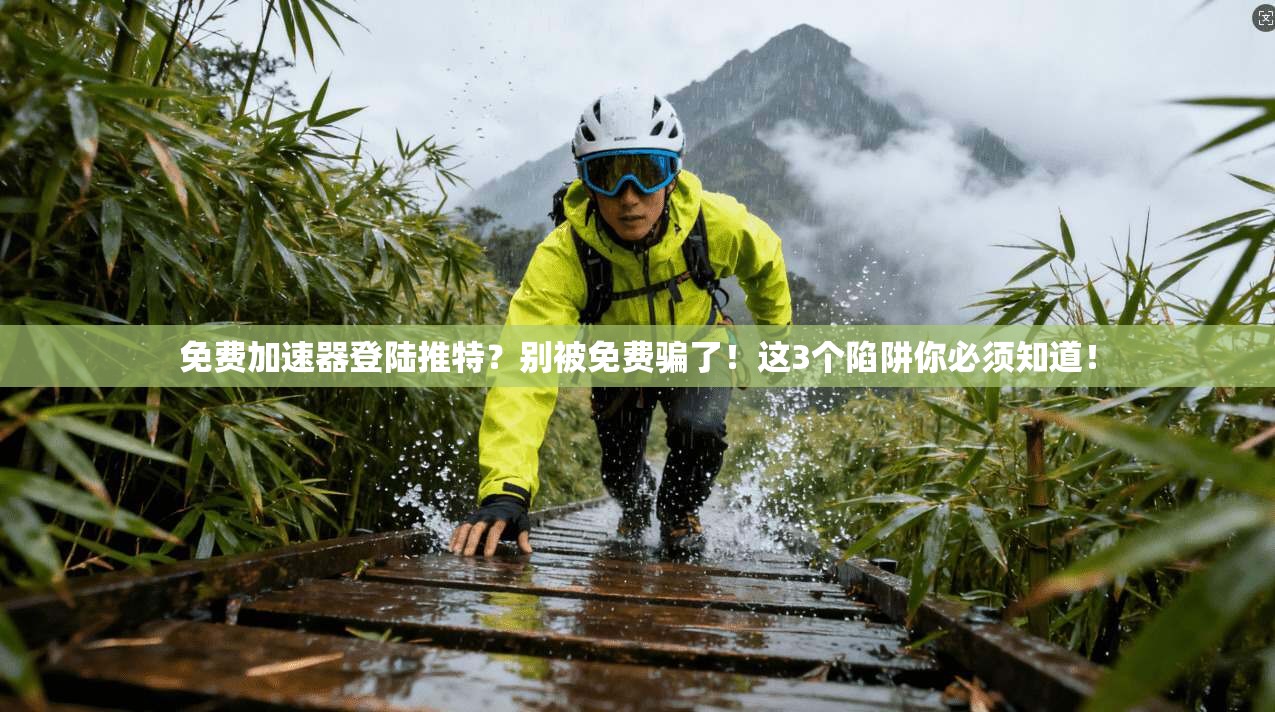 免费加速器登陆推特？别被免费骗了！这3个陷阱你必须知道！