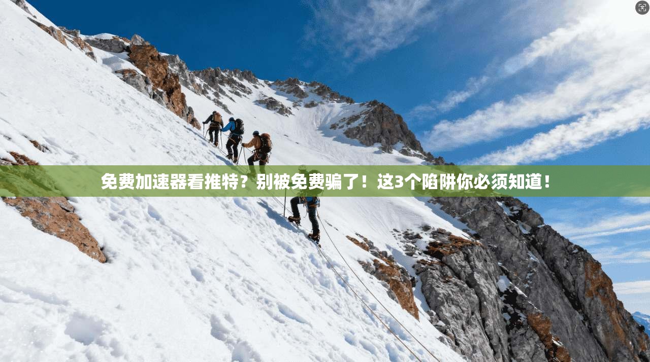 免费加速器看推特？别被免费骗了！这3个陷阱你必须知道！