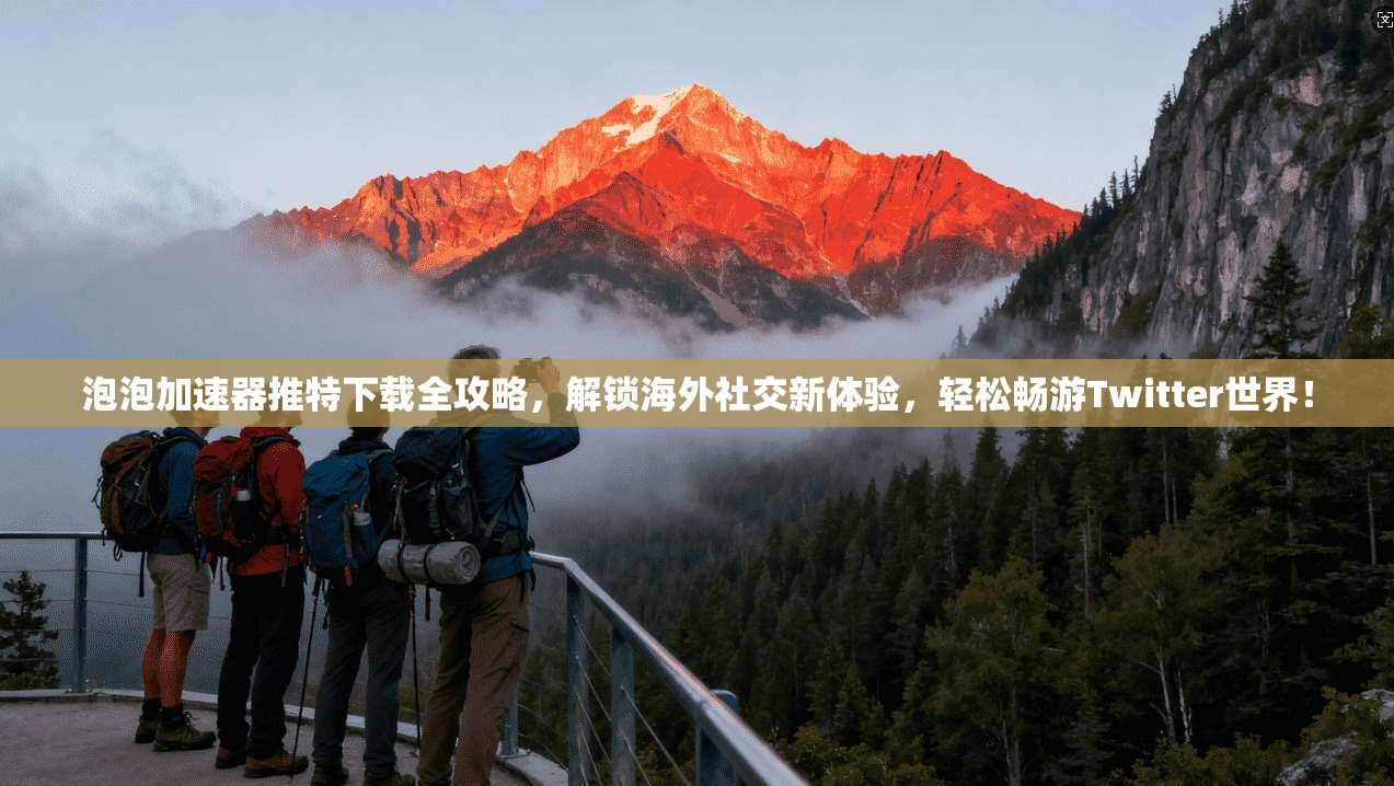 泡泡加速器推特下载全攻略，解锁海外社交新体验，轻松畅游Twitter世界！