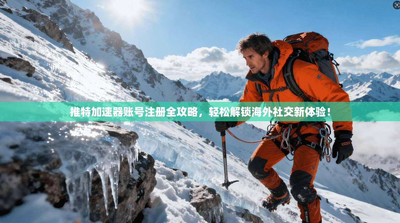 推特加速器账号注册全攻略，轻松解锁海外社交新体验！