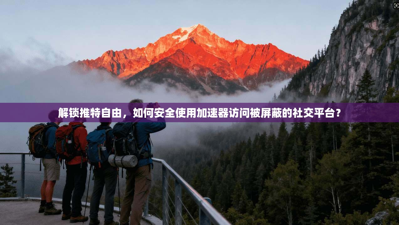 解锁推特自由，如何安全使用加速器访问被屏蔽的社交平台？