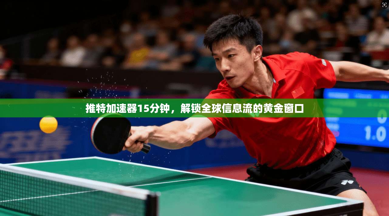 推特加速器15分钟，解锁全球信息流的黄金窗口