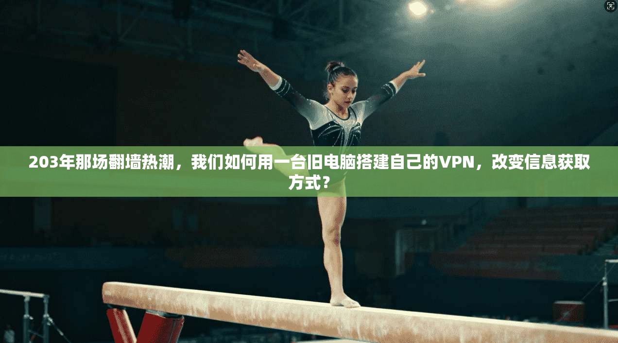 203年那场翻墙热潮，我们如何用一台旧电脑搭建自己的VPN，改变信息获取方式？