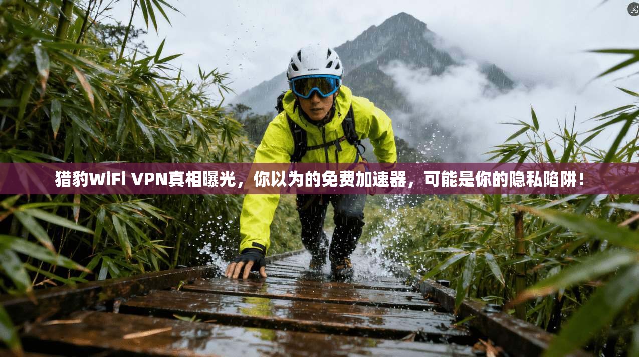 猎豹WiFi VPN真相曝光，你以为的免费加速器，可能是你的隐私陷阱！