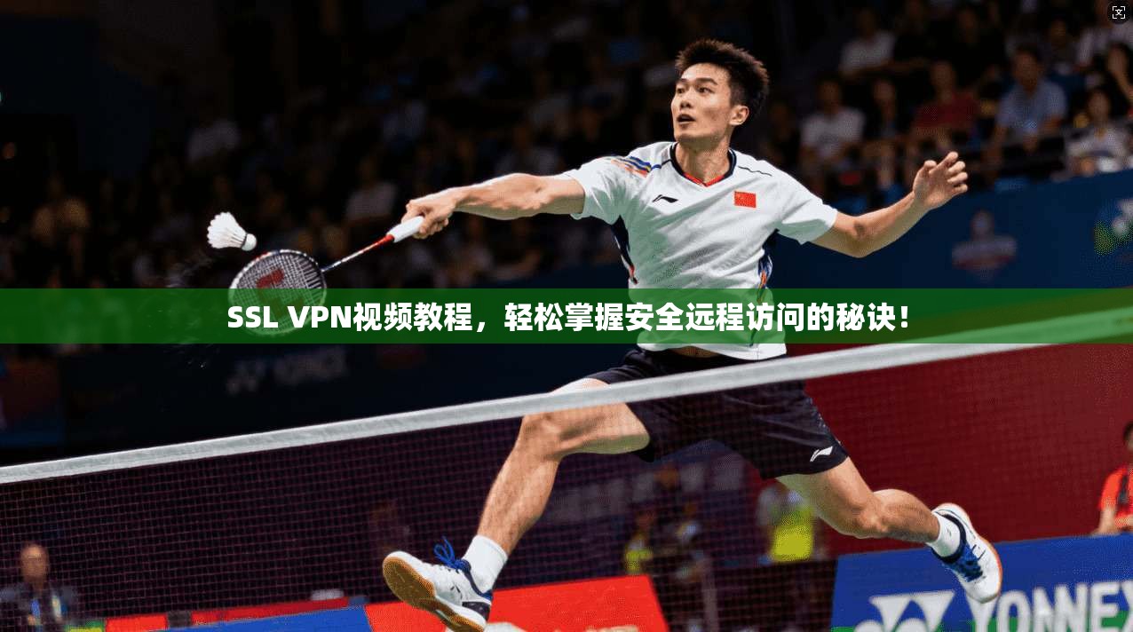 SSL VPN视频教程，轻松掌握安全远程访问的秘诀！