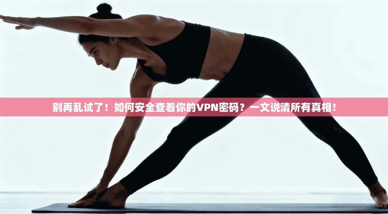 别再乱试了！如何安全查看你的VPN密码？一文说清所有真相！