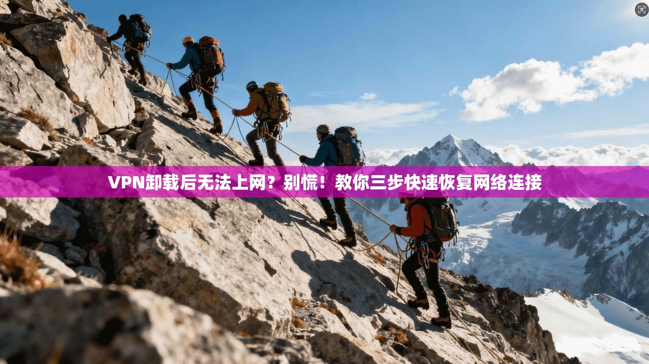 VPN卸载后无法上网？别慌！教你三步快速恢复网络连接