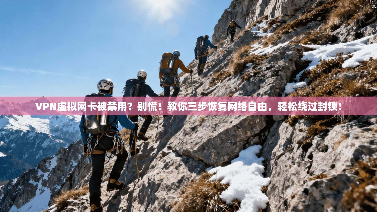 VPN虚拟网卡被禁用？别慌！教你三步恢复网络自由，轻松绕过封锁！