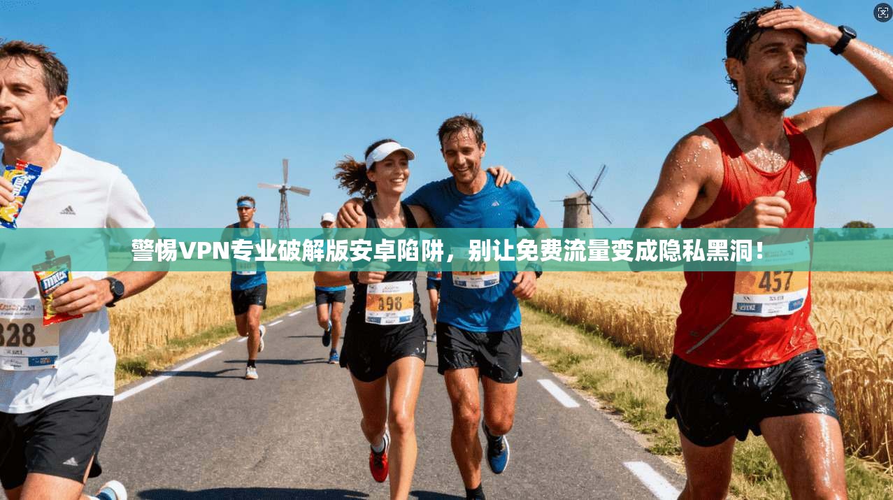 警惕VPN专业破解版安卓陷阱，别让免费流量变成隐私黑洞！