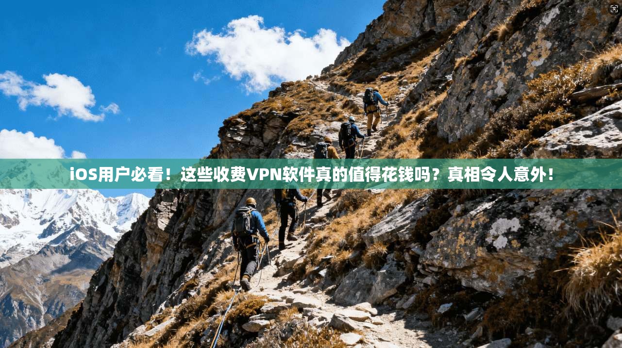 iOS用户必看！这些收费VPN软件真的值得花钱吗？真相令人意外！