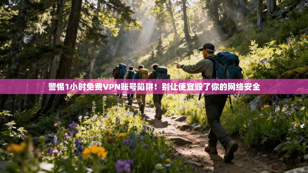 警惕1小时免费VPN账号陷阱！别让便宜毁了你的网络安全