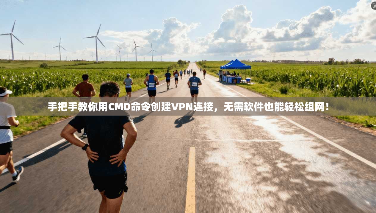手把手教你用CMD命令创建VPN连接，无需软件也能轻松组网！
