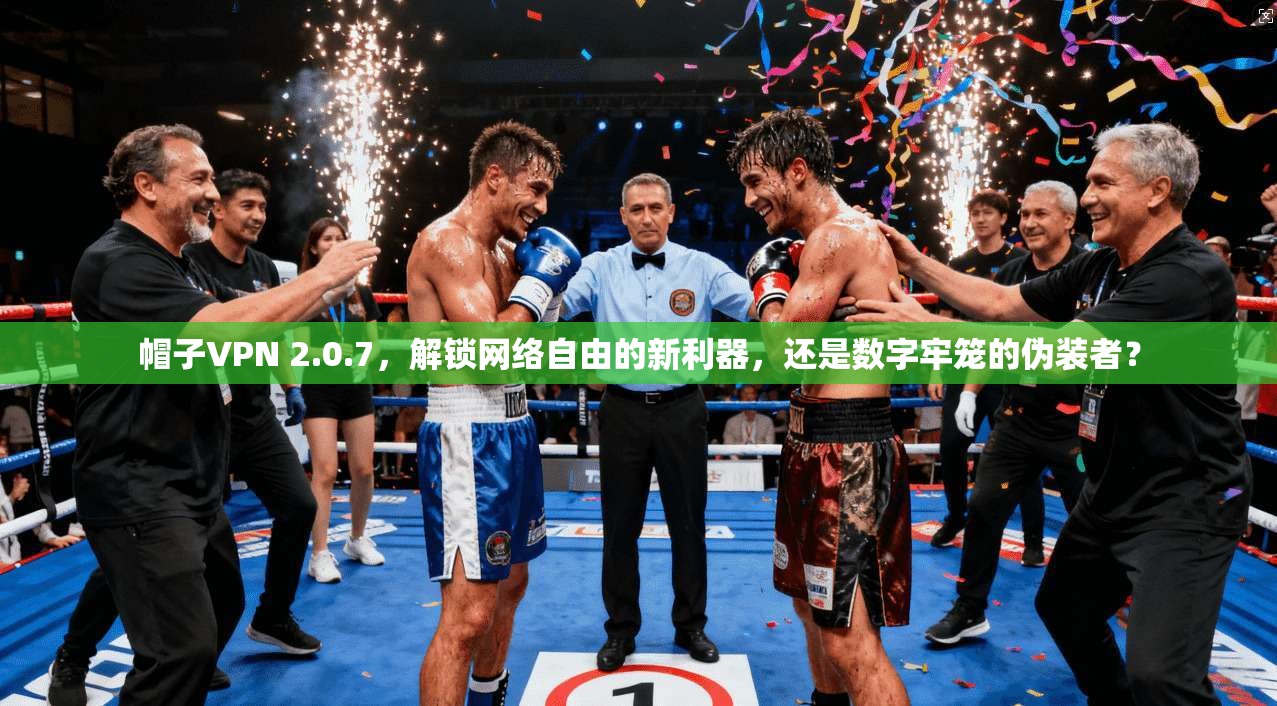 帽子VPN 2.0.7，解锁网络自由的新利器，还是数字牢笼的伪装者？