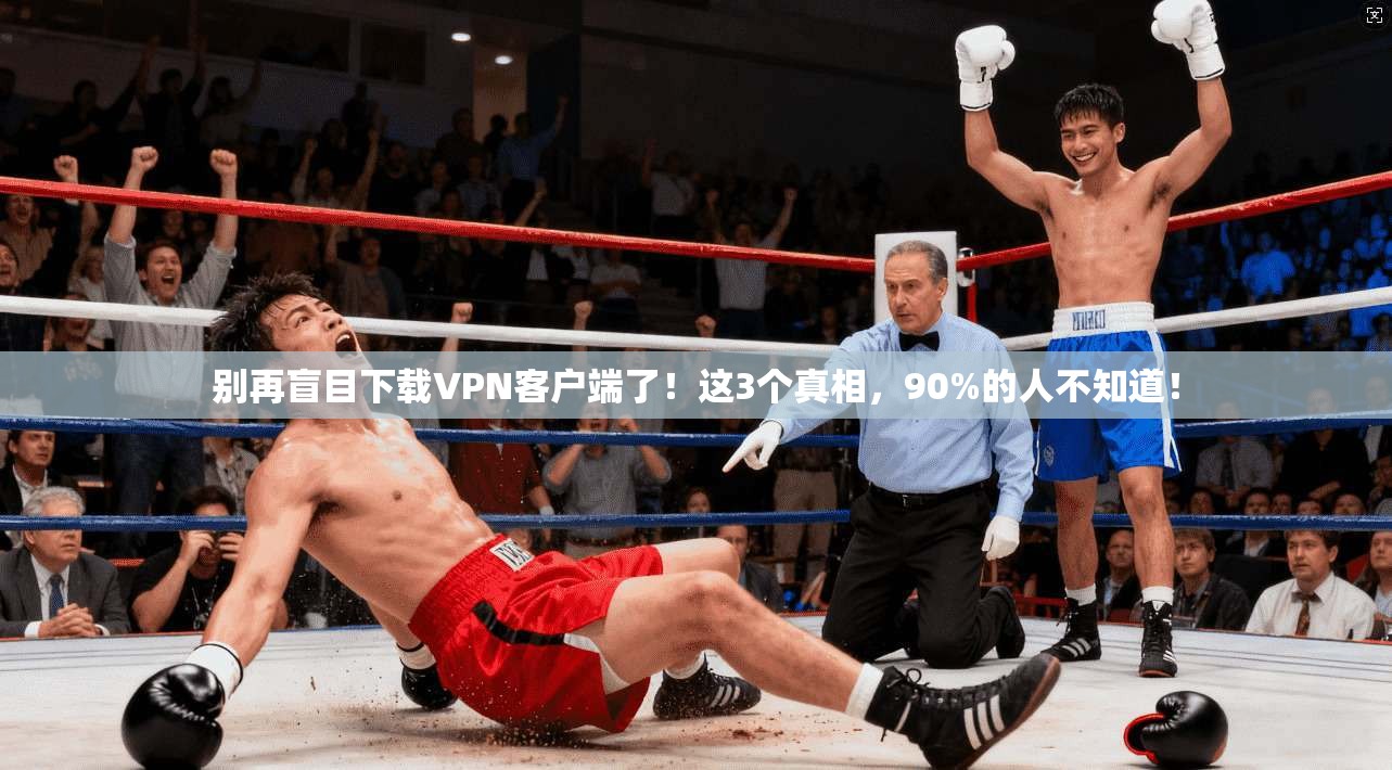 别再盲目下载VPN客户端了！这3个真相，90%的人不知道！