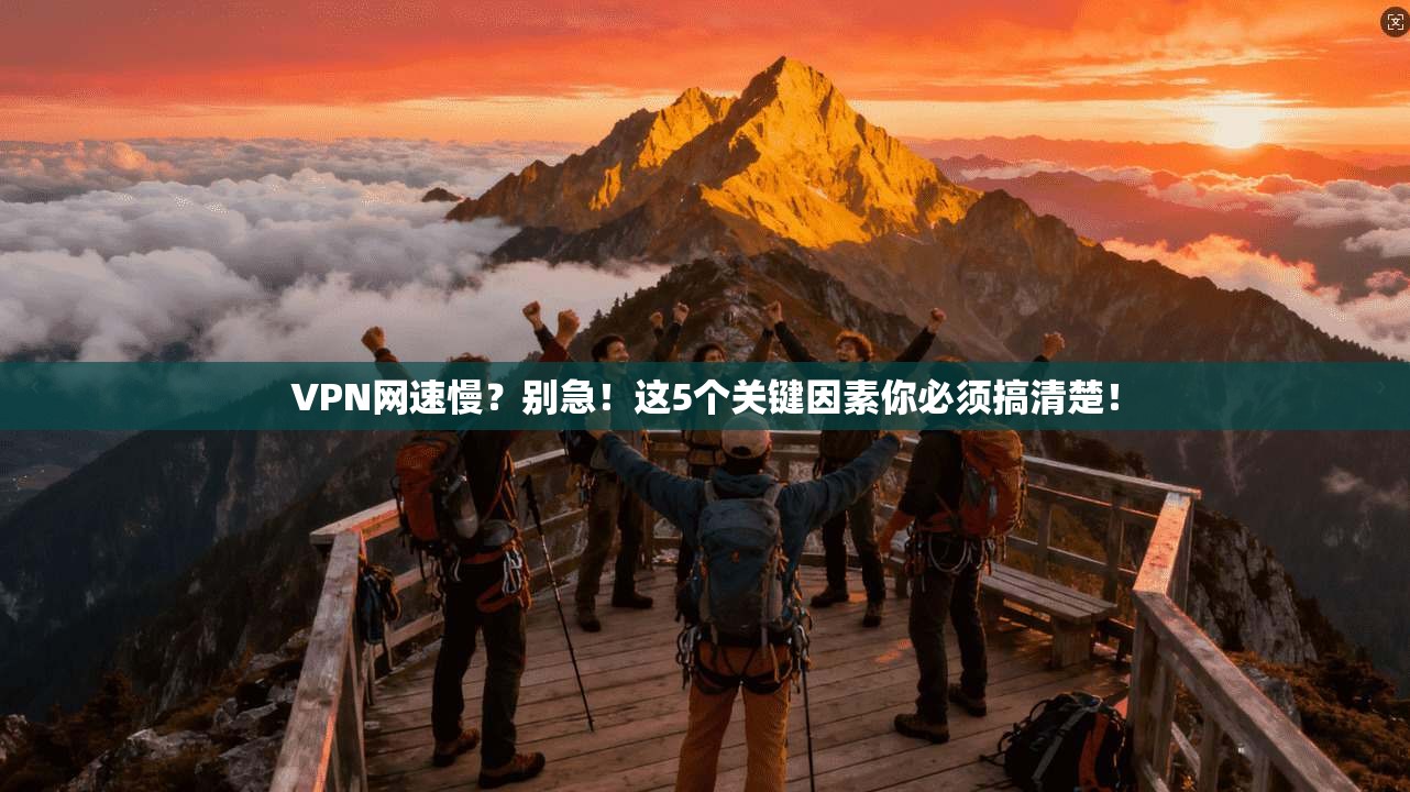 VPN网速慢？别急！这5个关键因素你必须搞清楚！