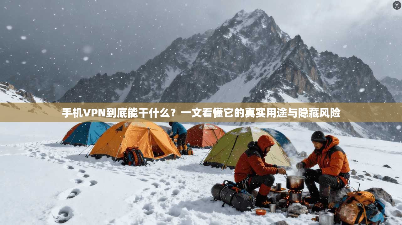 手机VPN到底能干什么？一文看懂它的真实用途与隐藏风险