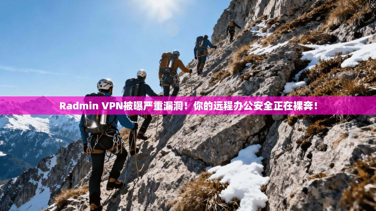 Radmin VPN被曝严重漏洞！你的远程办公安全正在裸奔！