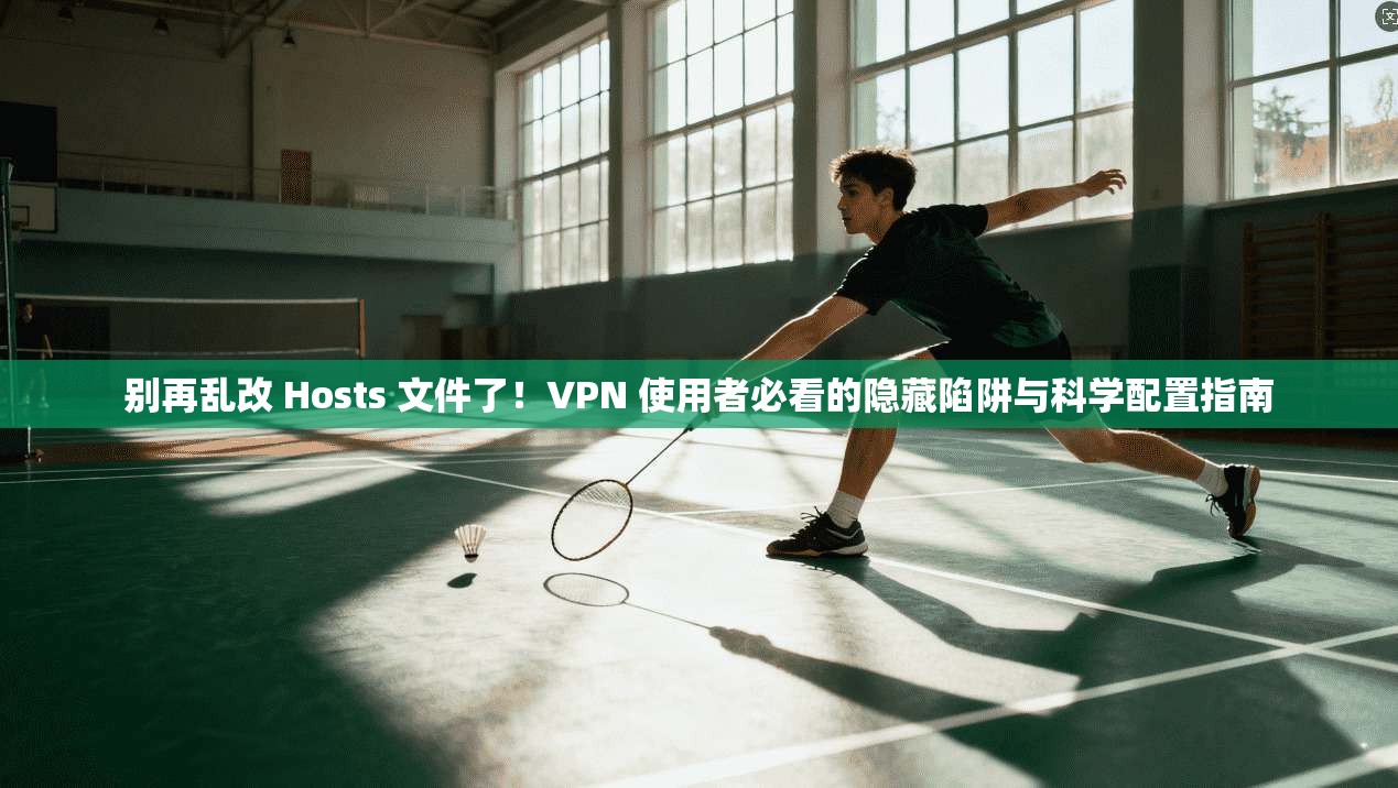 别再乱改 Hosts 文件了!VPN 使用者必看的隐藏陷阱与科学配置指南
