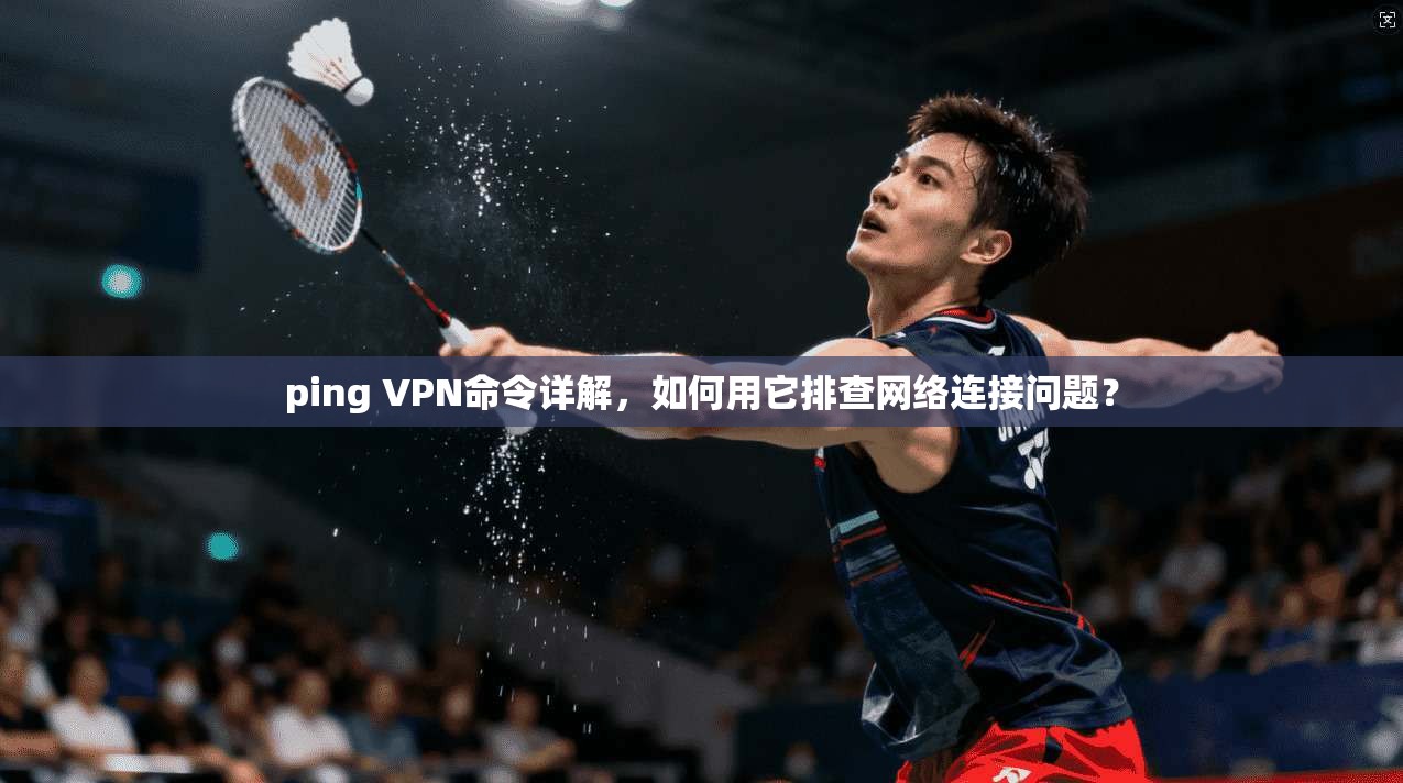 ping VPN命令详解,如何用它排查网络连接问题?