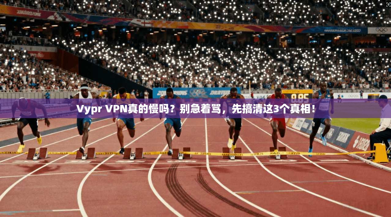 Vypr VPN真的慢吗？别急着骂，先搞清这3个真相！