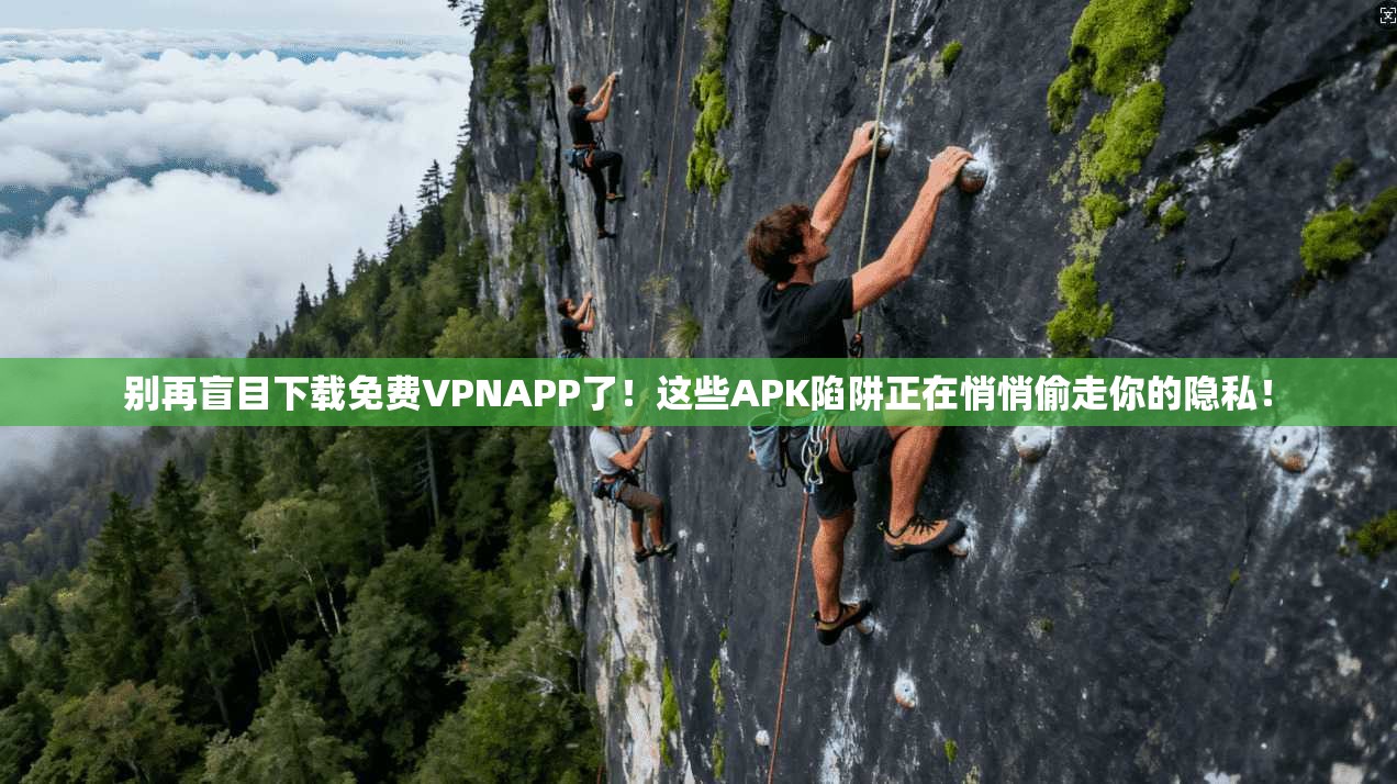 别再盲目下载免费VPNAPP了！这些APK陷阱正在悄悄偷走你的隐私！