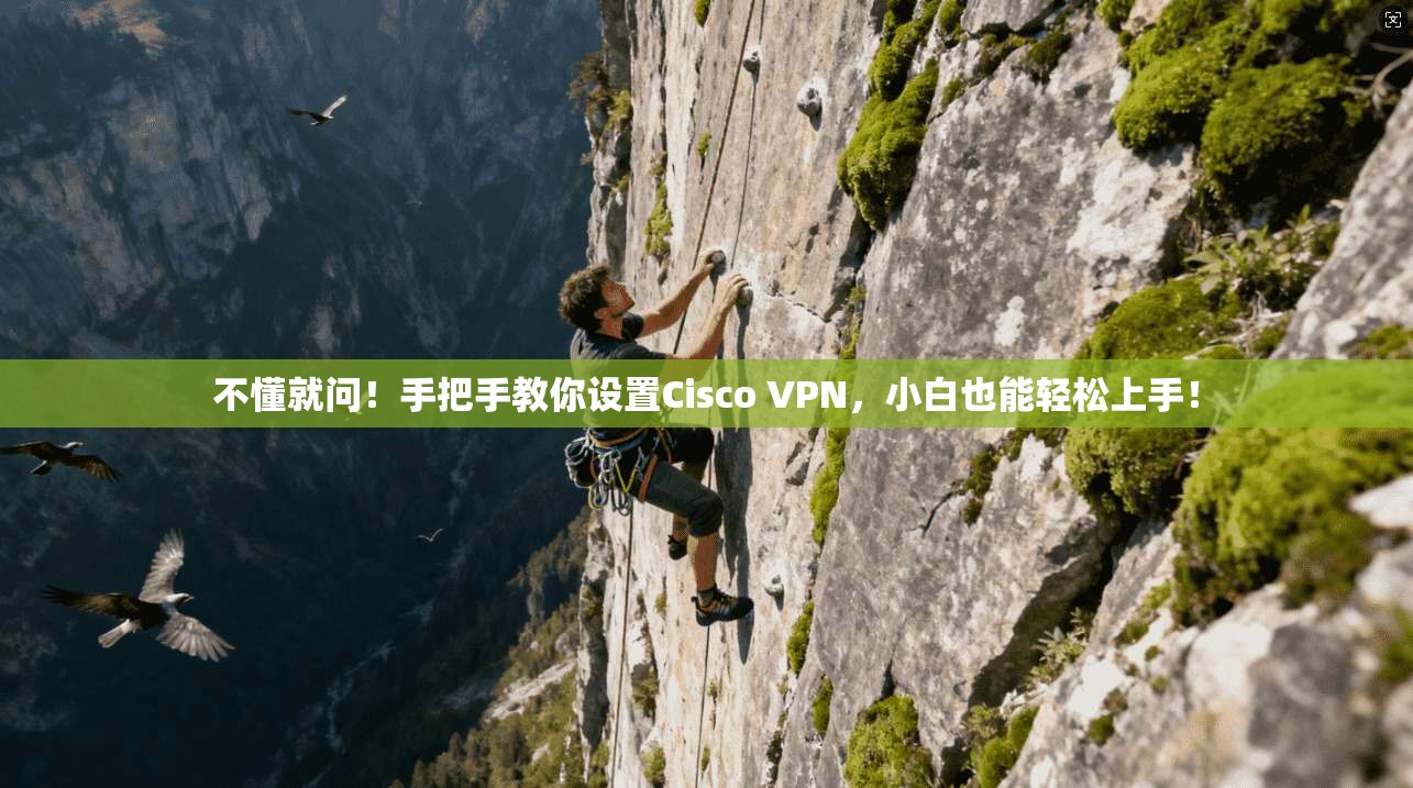 不懂就问！手把手教你设置Cisco VPN，小白也能轻松上手！