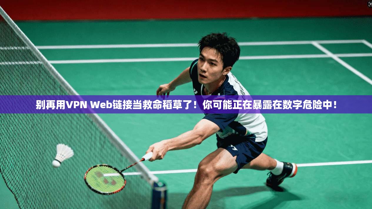 别再用VPN Web链接当救命稻草了！你可能正在暴露在数字危险中！
