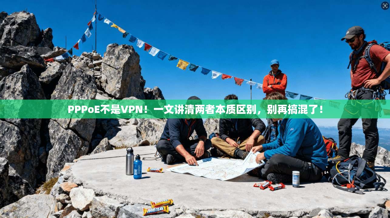 PPPoE不是VPN！一文讲清两者本质区别，别再搞混了！