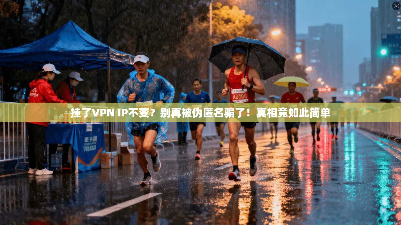 挂了VPN IP不变?别再被伪匿名骗了!真相竟如此简单