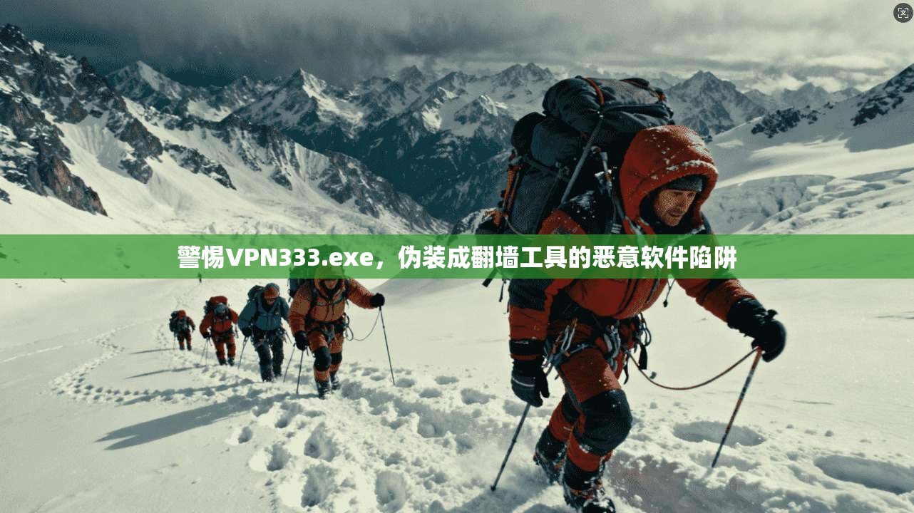 警惕VPN333.exe，伪装成翻墙工具的恶意软件陷阱