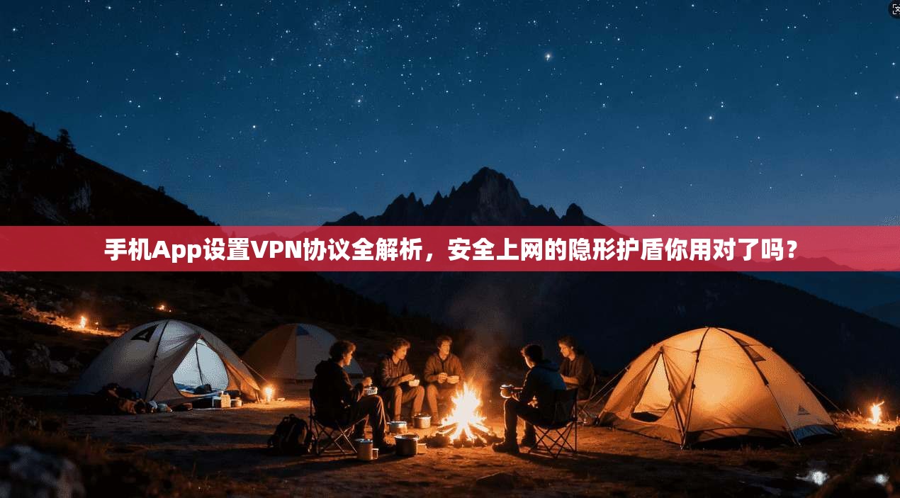 手机App设置VPN协议全解析,安全上网的隐形护盾你用对了吗?