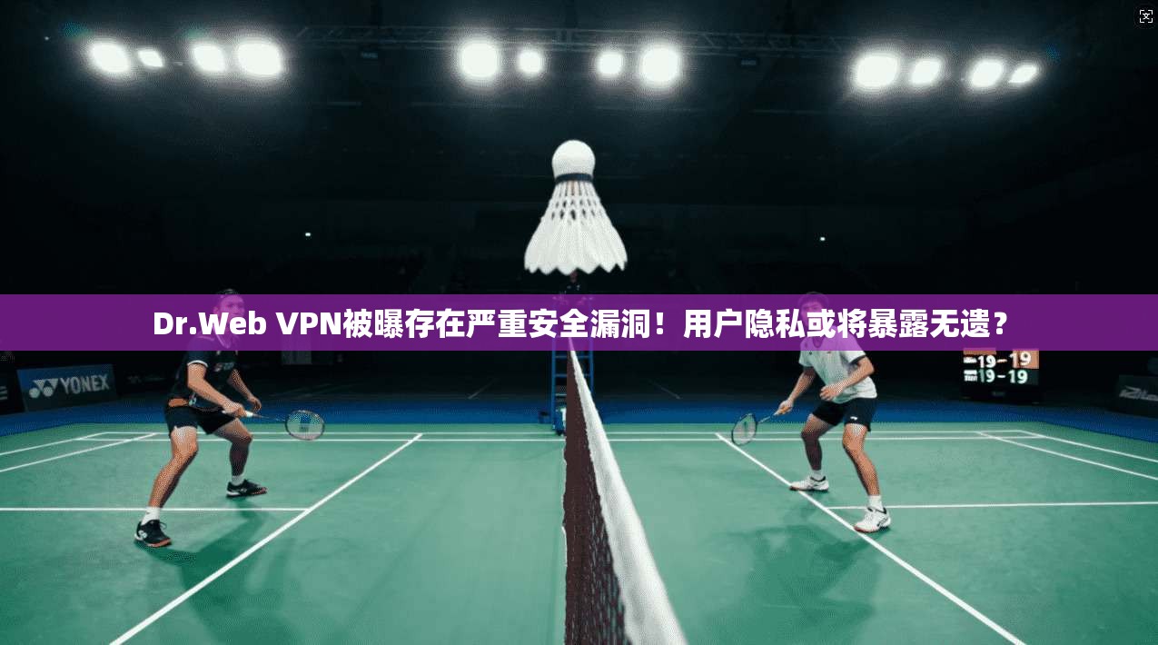 Dr.Web VPN被曝存在严重安全漏洞！用户隐私或将暴露无遗？