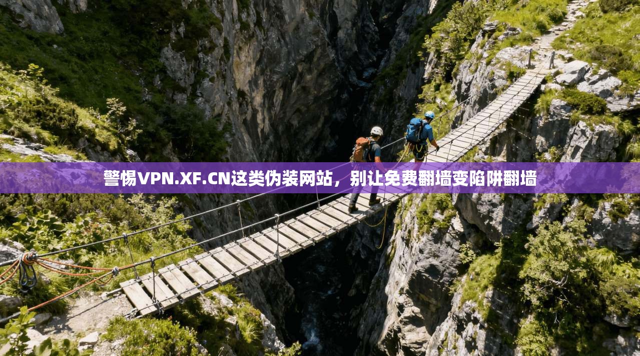 警惕VPN.XF.CN这类伪装网站，别让免费翻墙变陷阱翻墙