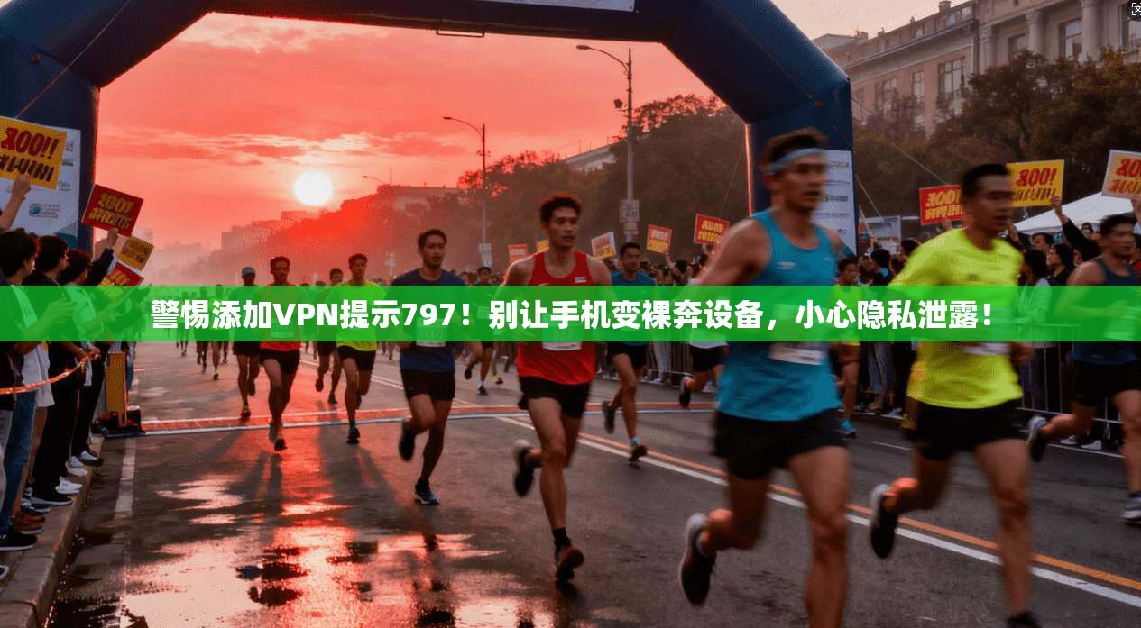 警惕添加VPN提示797！别让手机变裸奔设备，小心隐私泄露！