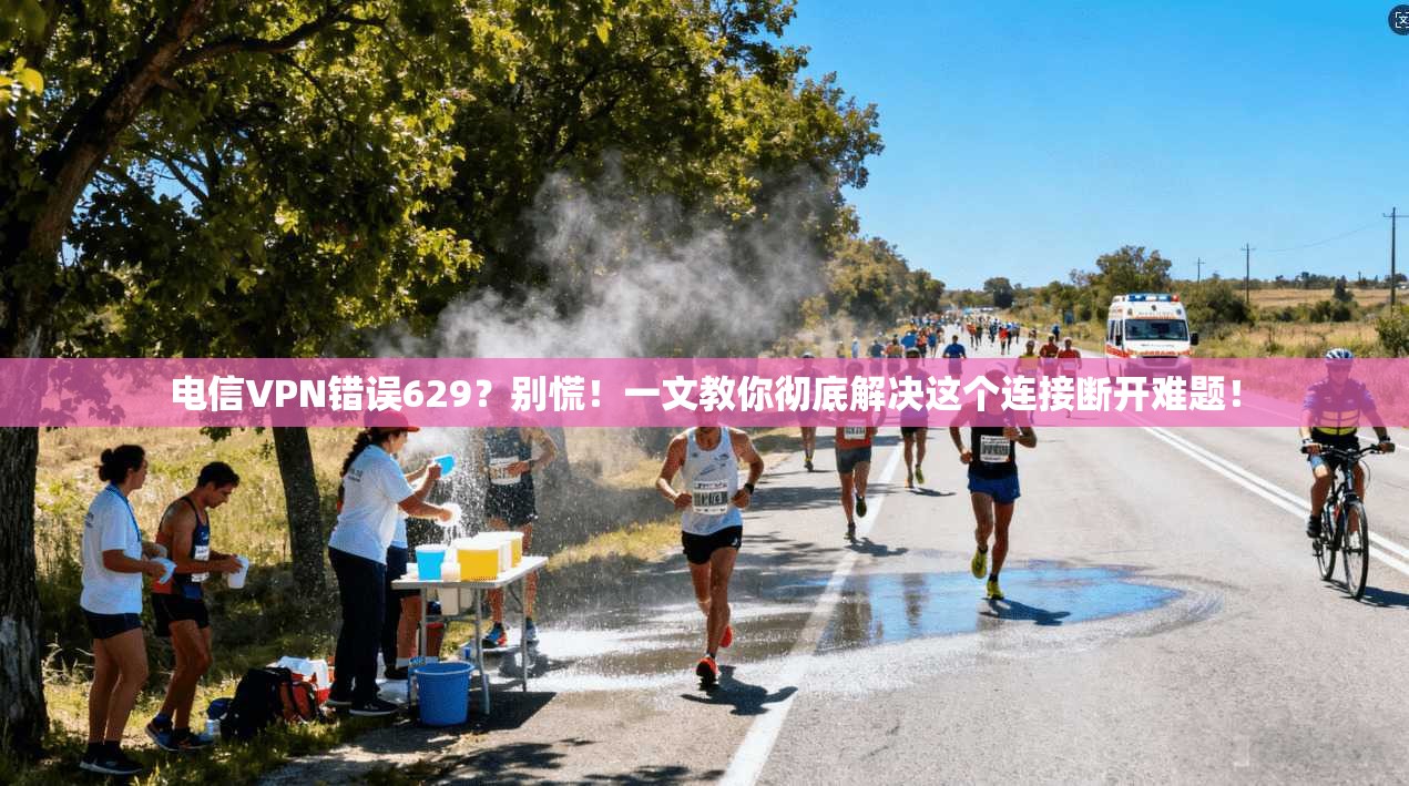 电信VPN错误629?别慌!一文教你彻底解决这个连接断开难题!