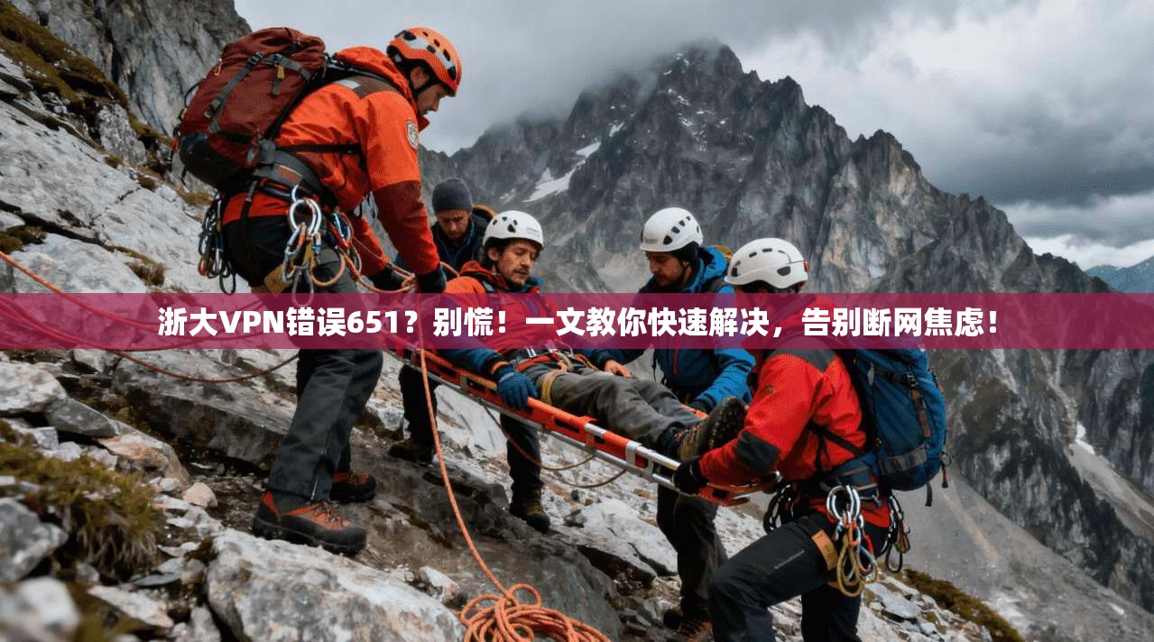 浙大VPN错误651?别慌!一文教你快速解决,告别断网焦虑!