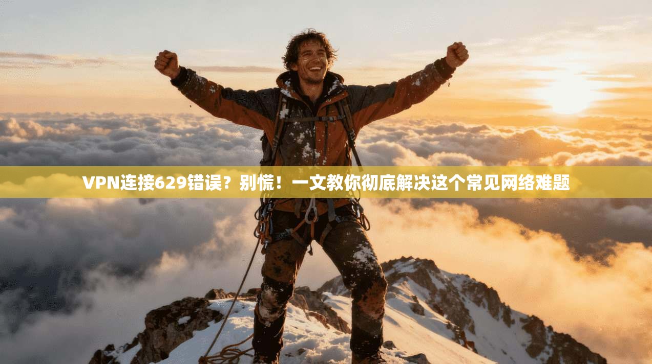 VPN连接629错误?别慌!一文教你彻底解决这个常见网络难题