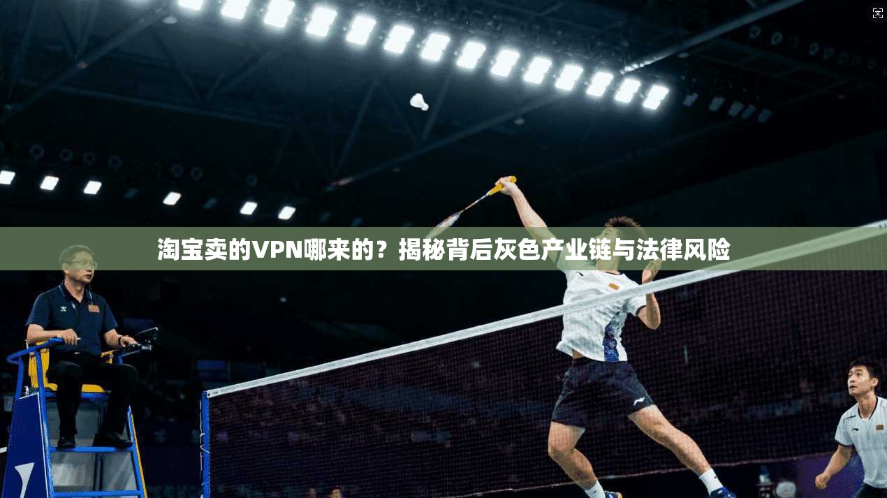 淘宝卖的VPN哪来的？揭秘背后灰色产业链与法律风险