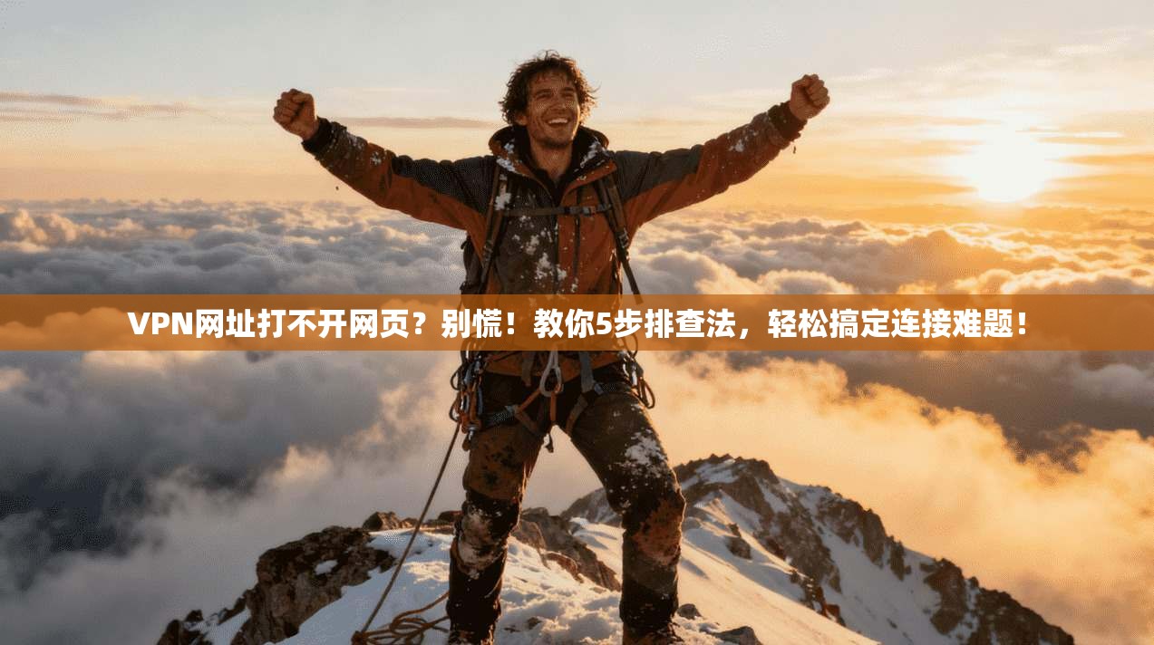 VPN网址打不开网页？别慌！教你5步排查法，轻松搞定连接难题！