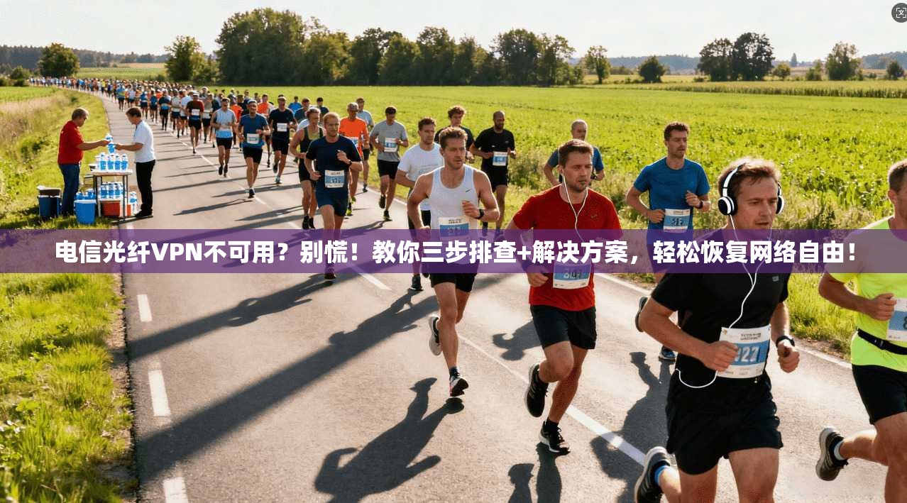 电信光纤VPN不可用?别慌!教你三步排查+解决方案,轻松恢复网络自由! 电信光纤VPN不可用?别慌!教你三步排查+解决方案,轻松恢复网络自由!
