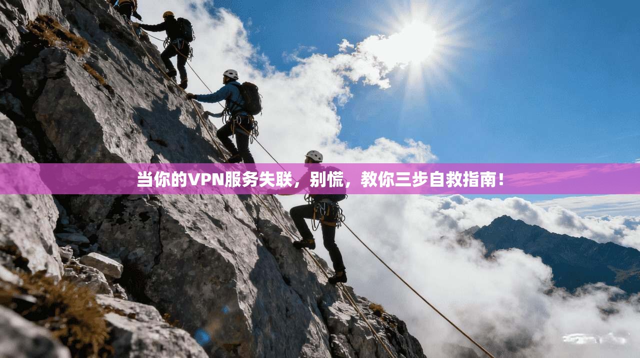 当你的VPN服务失联,别慌,教你三步自救指南! 当你的VPN服务失联,别慌,教你三步自救指南!