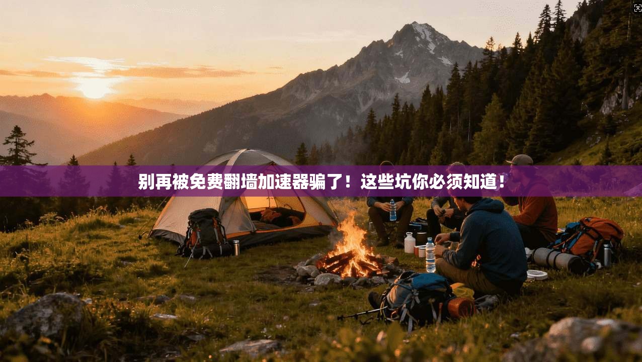 别再被免费翻墙加速器骗了！这些坑你必须知道！